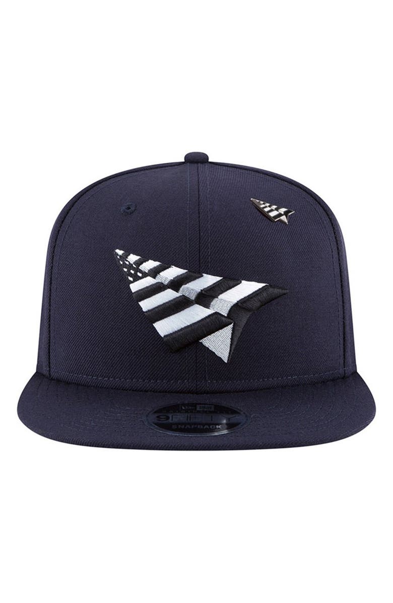 PAPER PLANES Old School Spiral 9Fifty Hat, Alternate, color, Navy