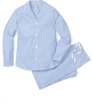 Petite Plume Seersucker Stripe Pajamas