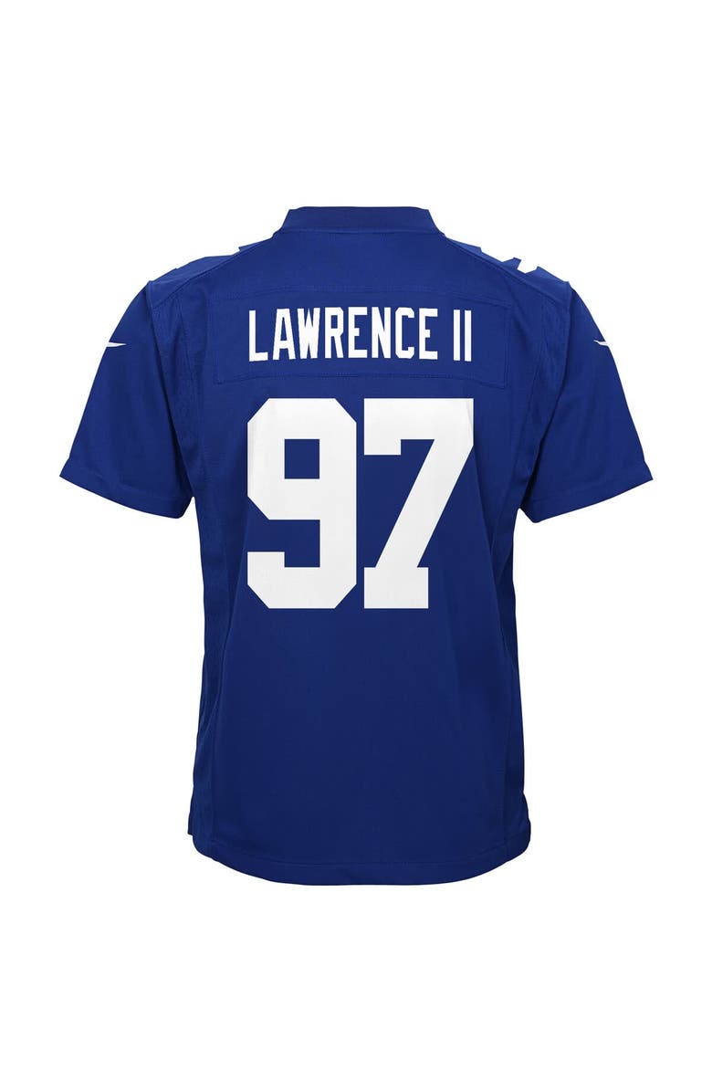 Nike Youth Nike Dexter Lawrence Royal New York Giants Game Jersey, Alternate, color, Royal