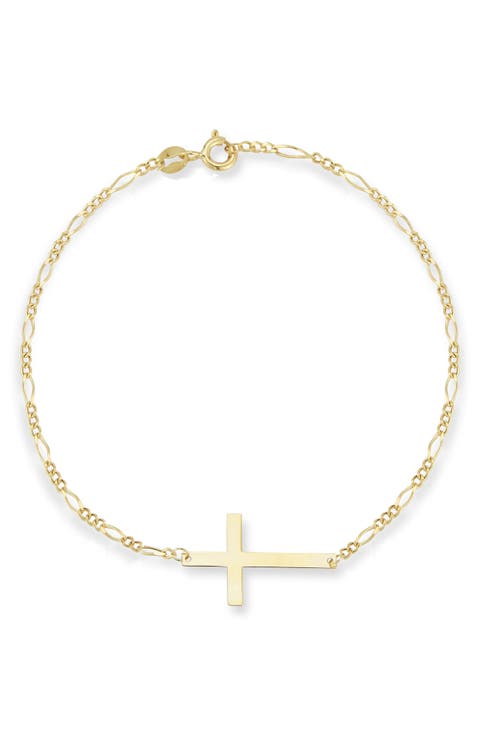 Cross Chain Bracelet