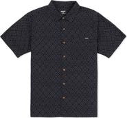 Hurley Incon Aero Short Sleeve Button-Up Shirt