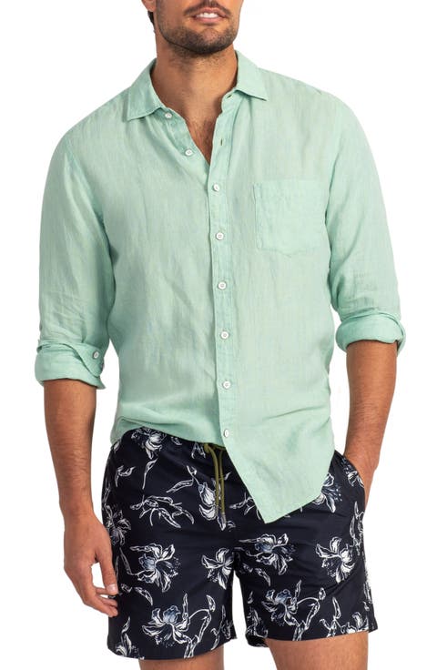 Coromandel Button-Up Linen Shirt