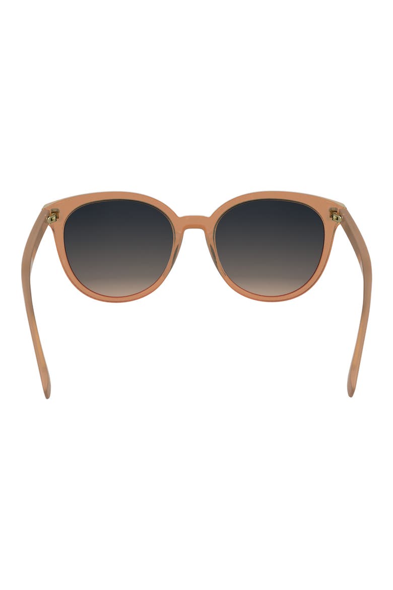 Heritage 55mm Gradient Round Sunglasses, Alternate, color, ORANGE