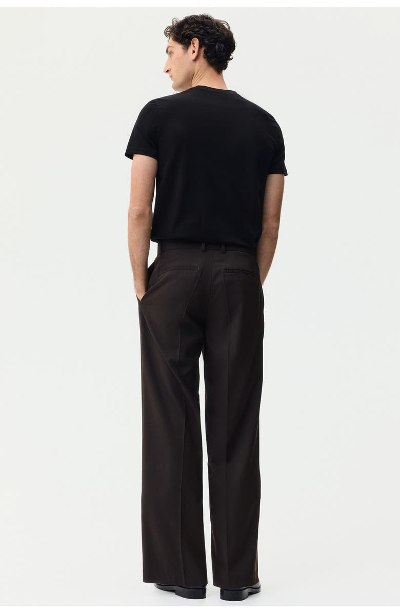 H&M Slim fit pima cotton t-shirt, Alternate, color, Black