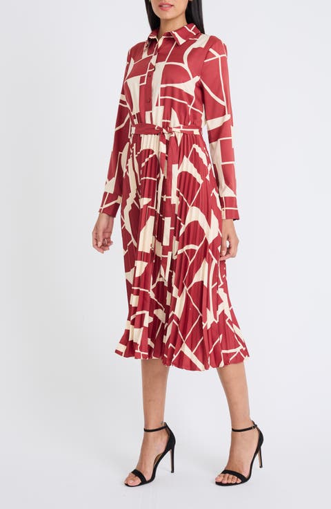 Long Sleeve Midi Shirtdress