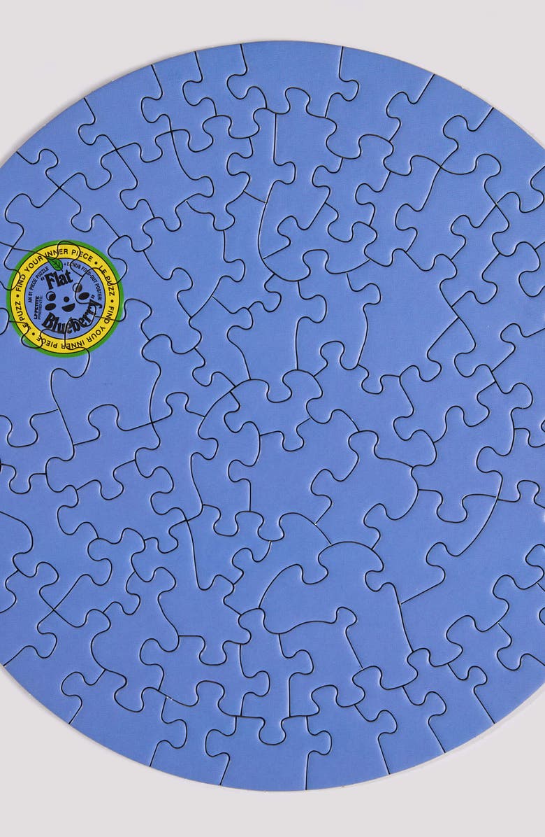 Le Puzz Flat Blueberry 81 Piece Mini Jigsaw Puzzle, Alternate, color, NO COLOR