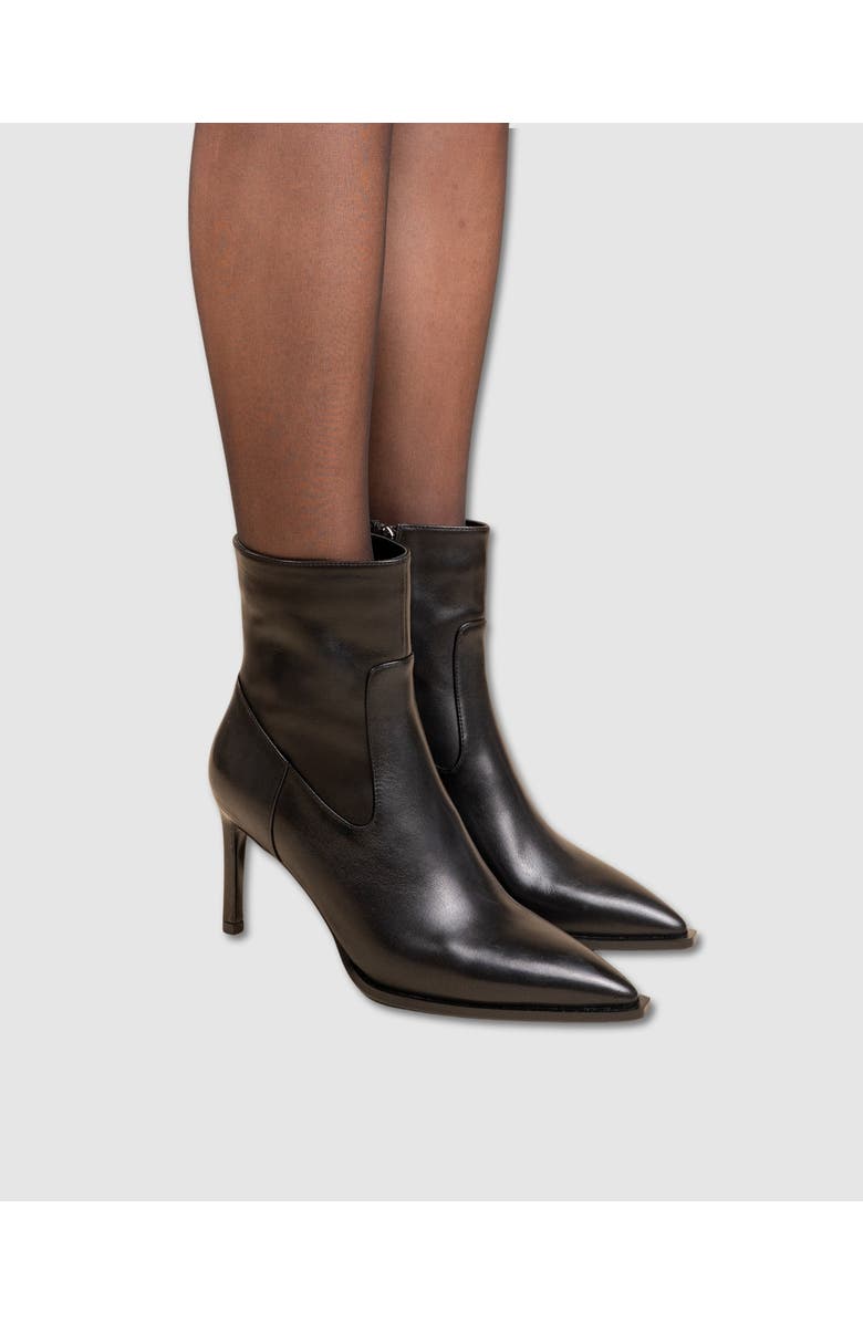 MI/MAI Georgia Pointed Toe Low Boots, Alternate, color, Black