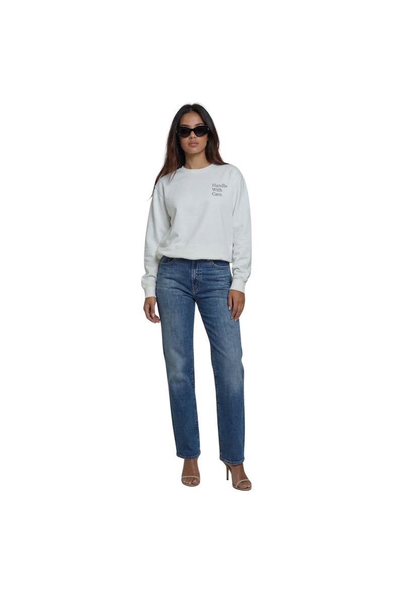 Handle With Care Sweatshirt, Main, color, White