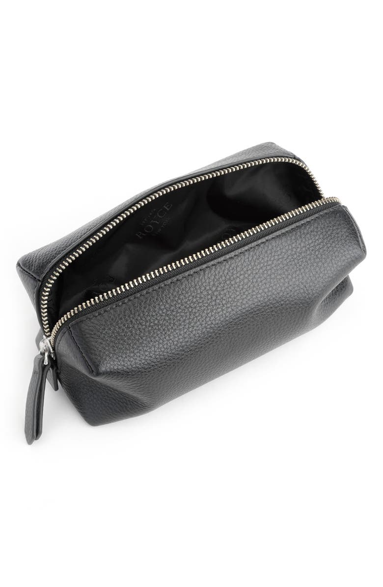 ROYCE New York Minimalist Leather Utility Bag, Alternate, color,