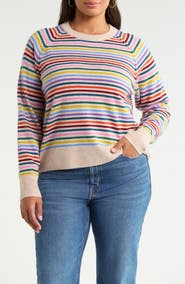 Caslon® Wool & Cashmere Raglan Sweater