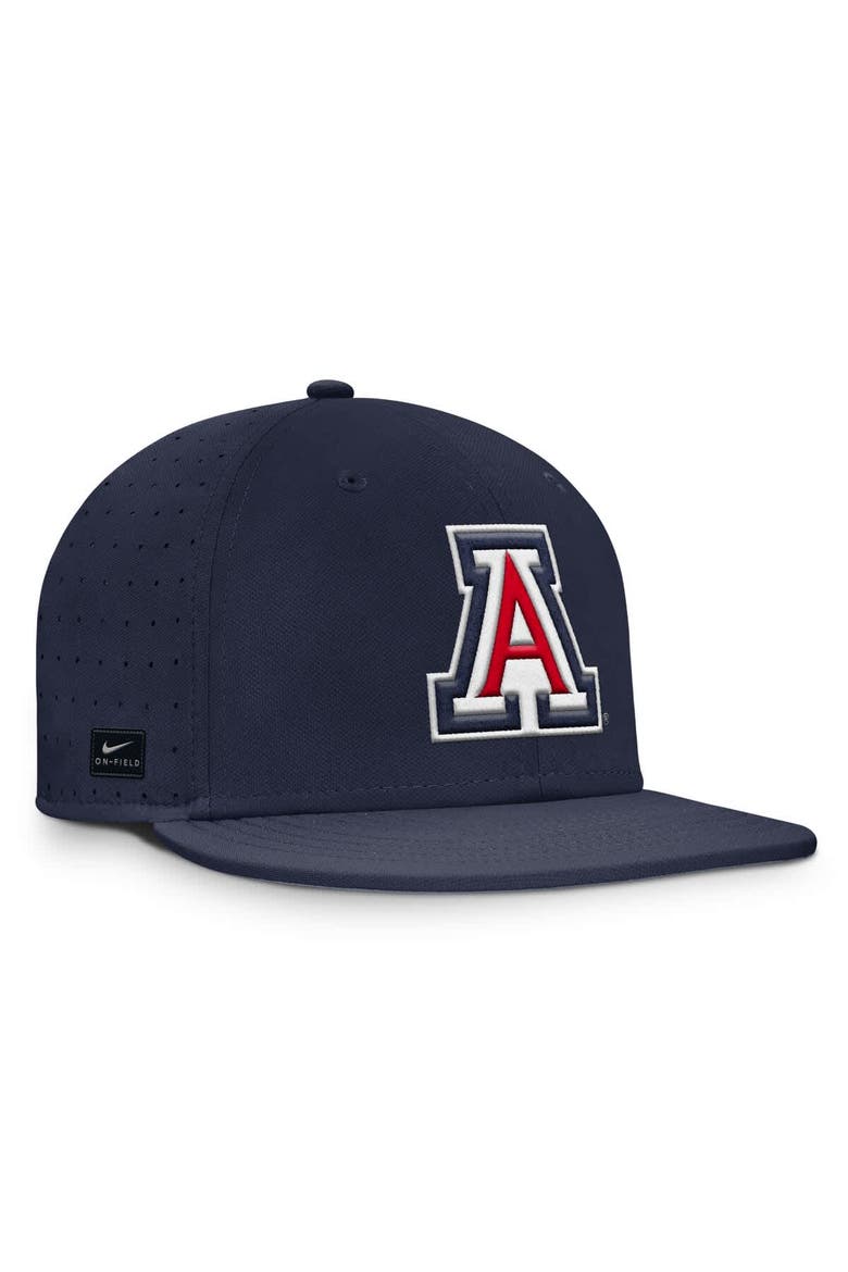 Men's Nike Navy Arizona Wildcats On-Field Dugout True Performance Fitted Hat, Alternate, color, Navy