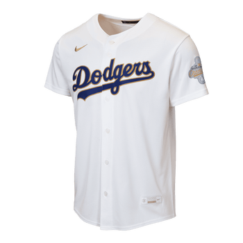 Nike Youth Nike White Los Angeles Dodgers 2026 Gold Collection