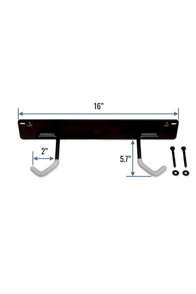Blackstone Bike Storage Rack | 2 Bikes | Black, Alternate, color, Black