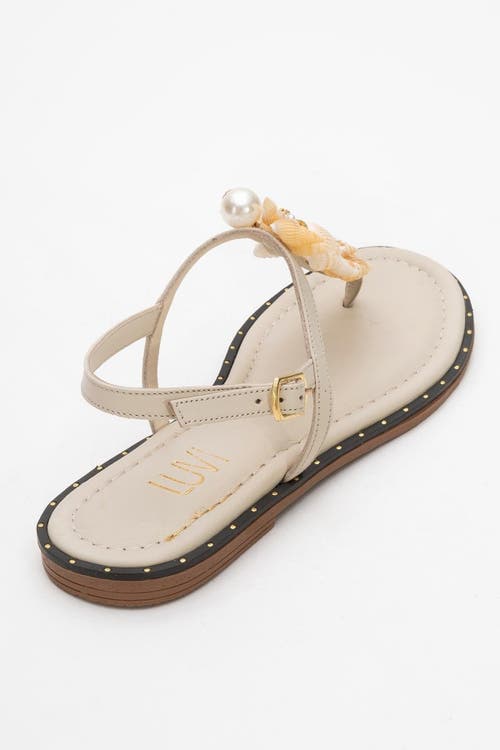 Forever & Always Shoes Joe Leather Thong Sandal