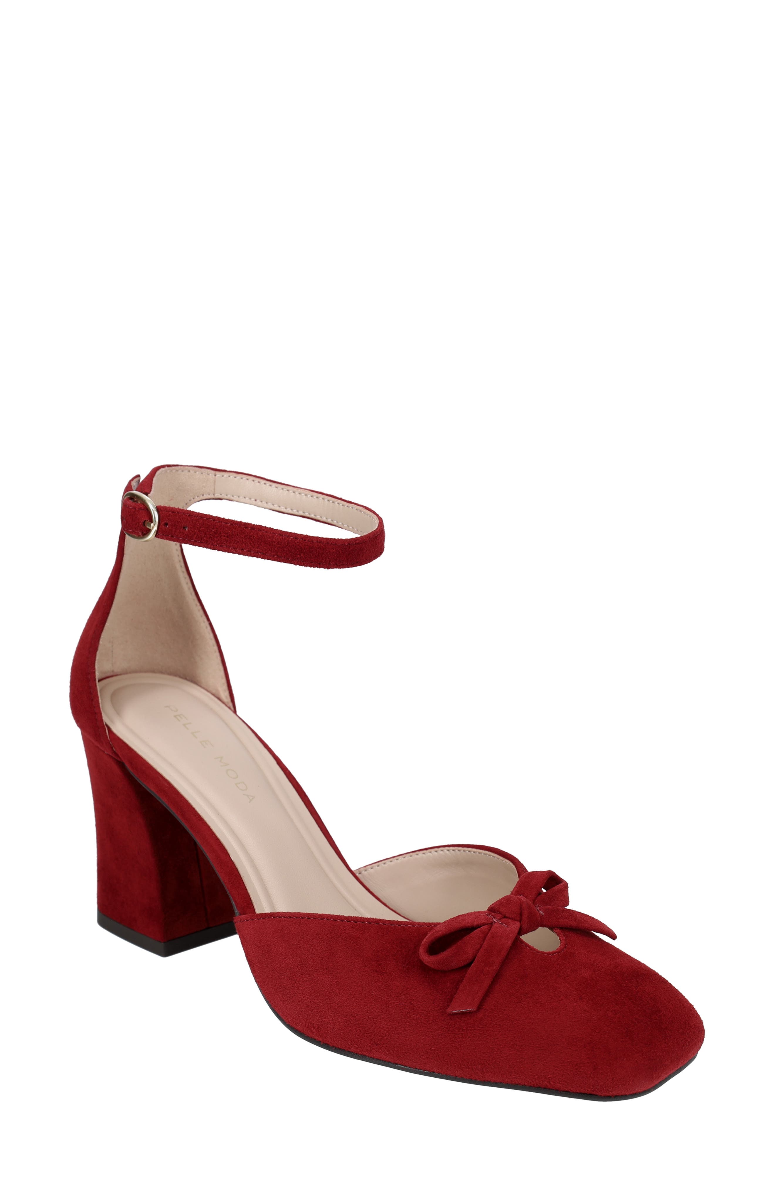 Pelle Moda Heleen Ankle Strap Pump In Multi