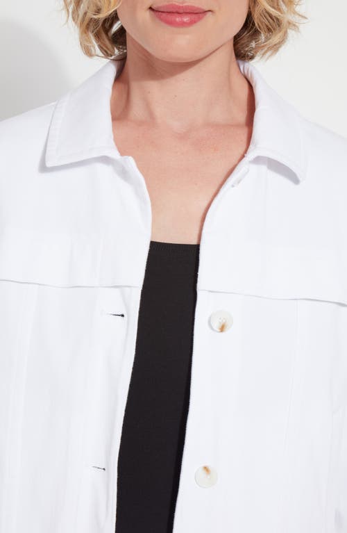 Lyssé Remi Three Quarter Sleeve Denim Jacket