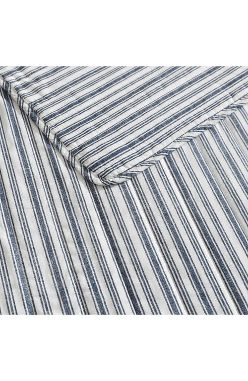 Nautica Coleridge Stripe Twin Quilt Set In Dark Blue