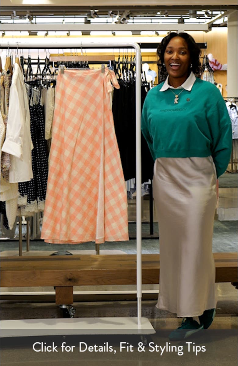 The Tied & True Maxi Skirt, sales video thumbnail