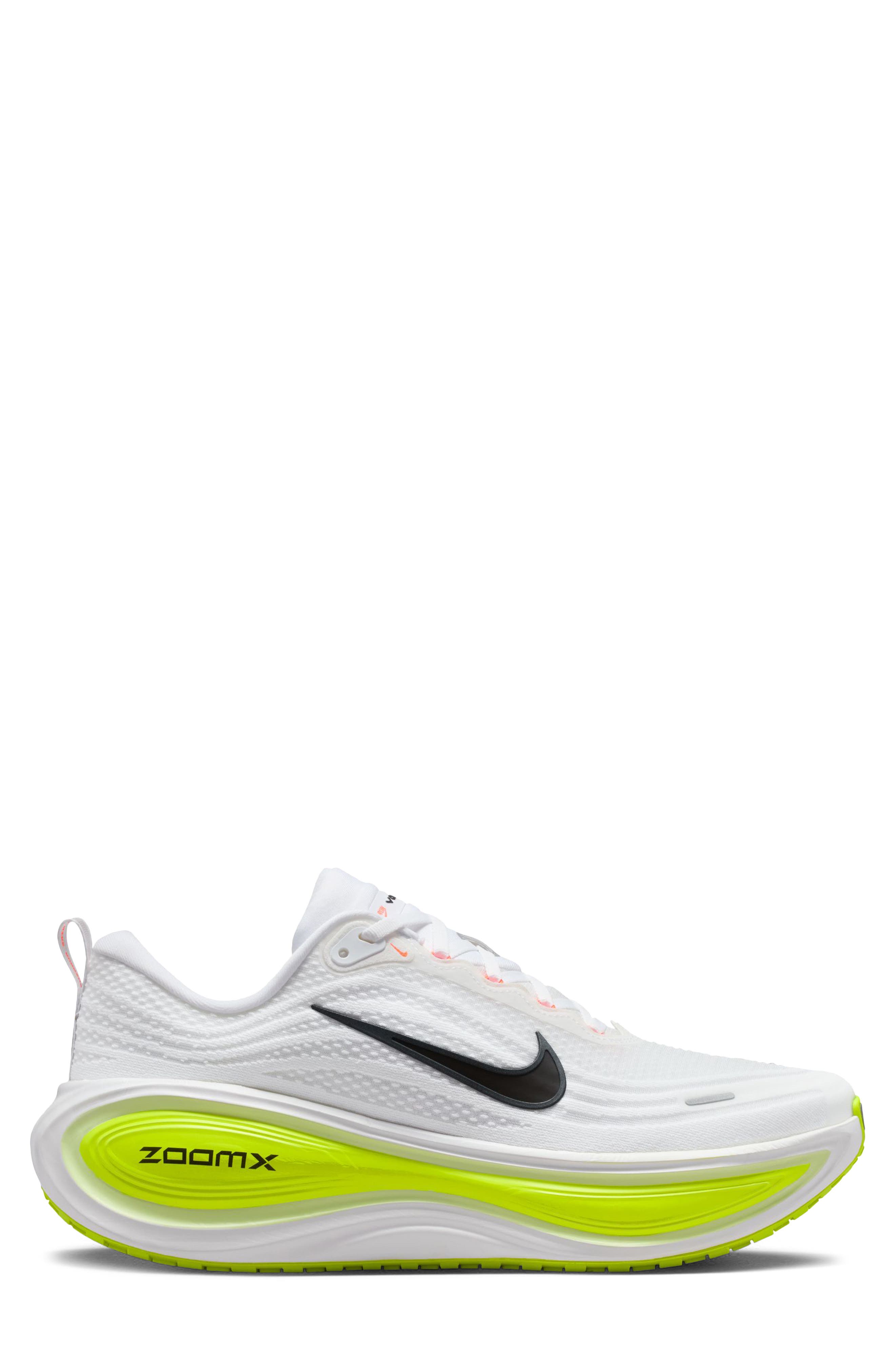 Vomero Plus Running Shoe, Alternate, color, WHITE/BLACK