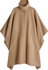 COS Wool Blend Double Cape