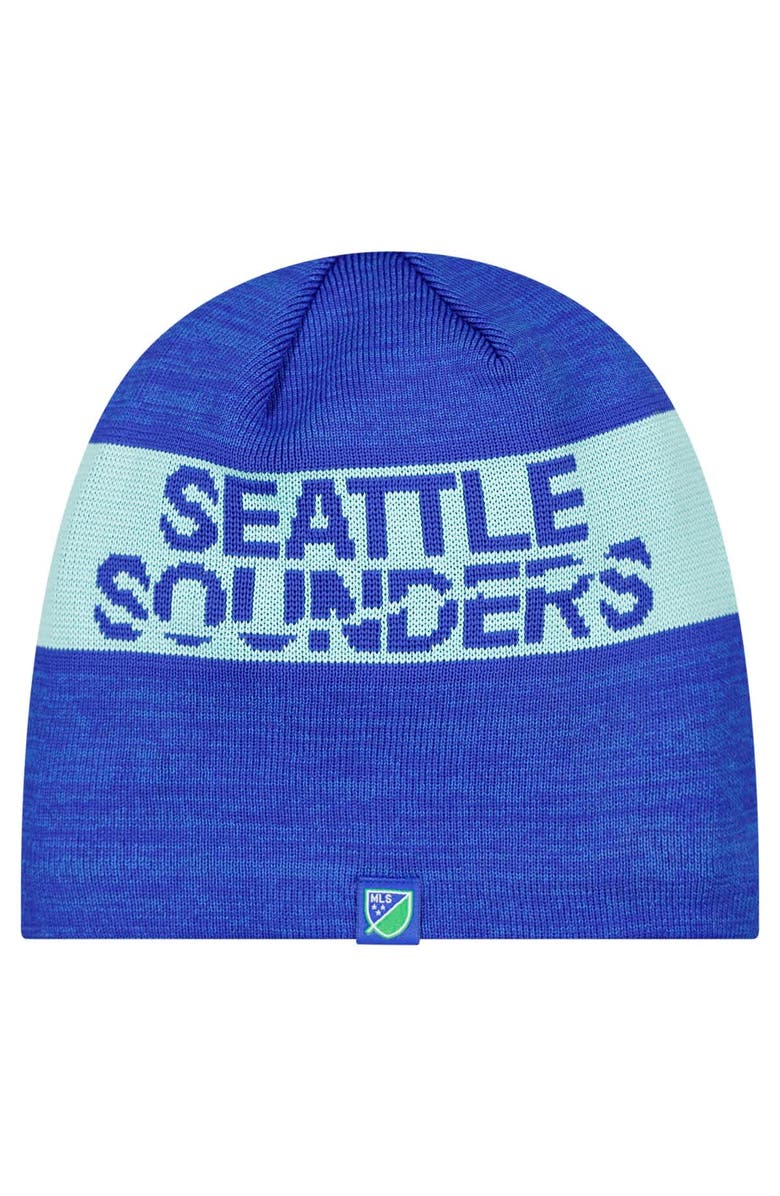 New Era Men's New Era Blue Seattle Sounders FC 2025 Kickoff Beanie, Alternate, color, 