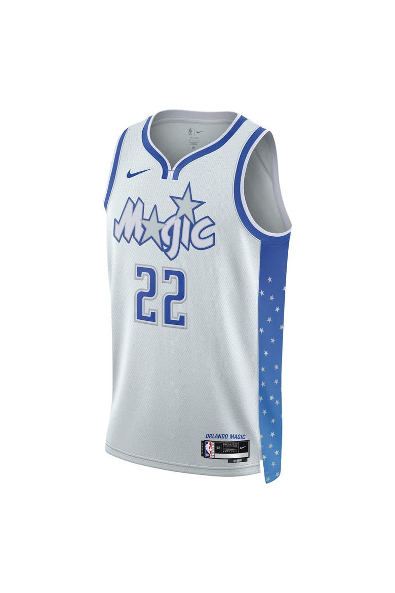 Unisex Nike Franz Wagner Silver Orlando Magic 2025/26 Swingman Jersey - City Edition, Alternate, color, Silver