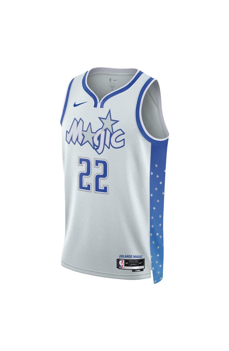 Nike Unisex Nike Franz Wagner Silver Orlando Magic 2025/26 Swingman Jersey - City Edition, Alternate, color, Silver