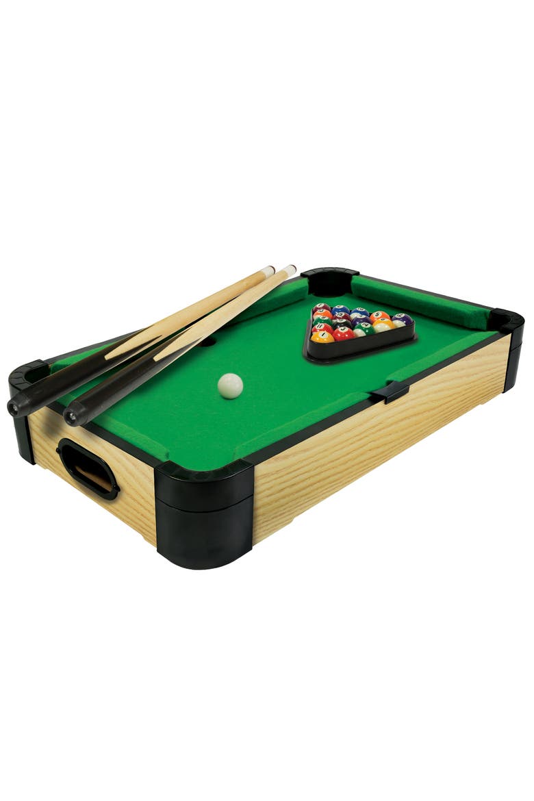 Tabletop Pool 20",  2 Players, Alternate, color, Multicolored