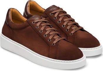 ★Magnanni★Men's Camino Lo★Brik Suede Magnanni Camino Sneaker (Men) | Nordstrom
