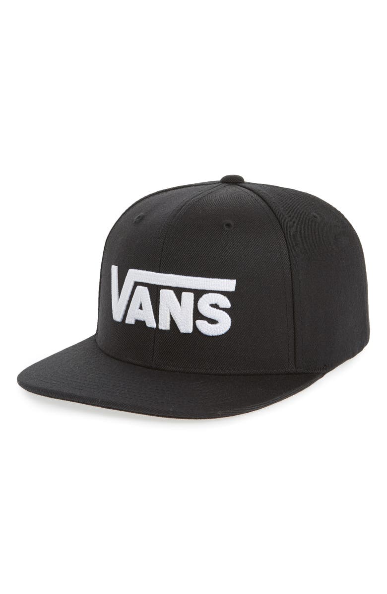 Vans Drop V II Snapback Cap, Main, color,
