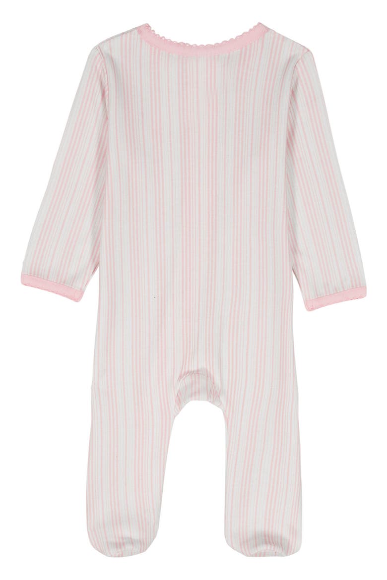 Stripe Footie, Alternate, color, WHITE MULTI