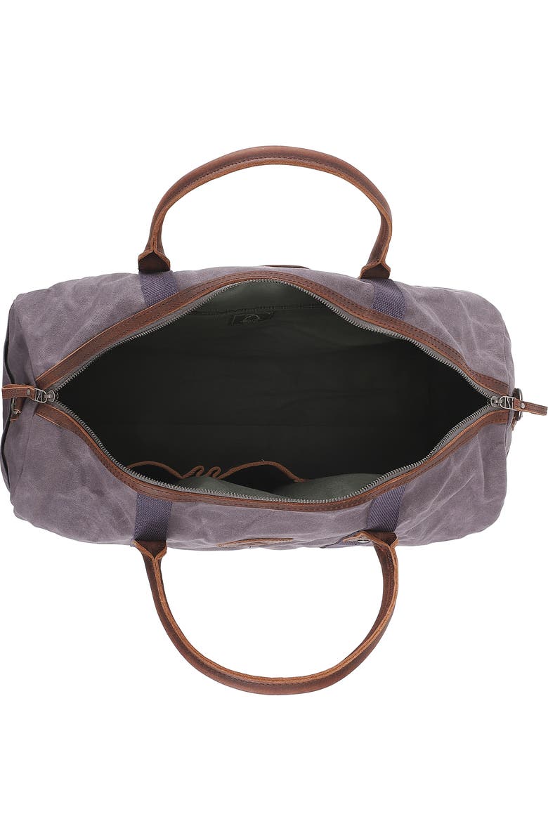 TSD Brand Hillside Tough Weather Ready Duffel, Alternate, color, Grey