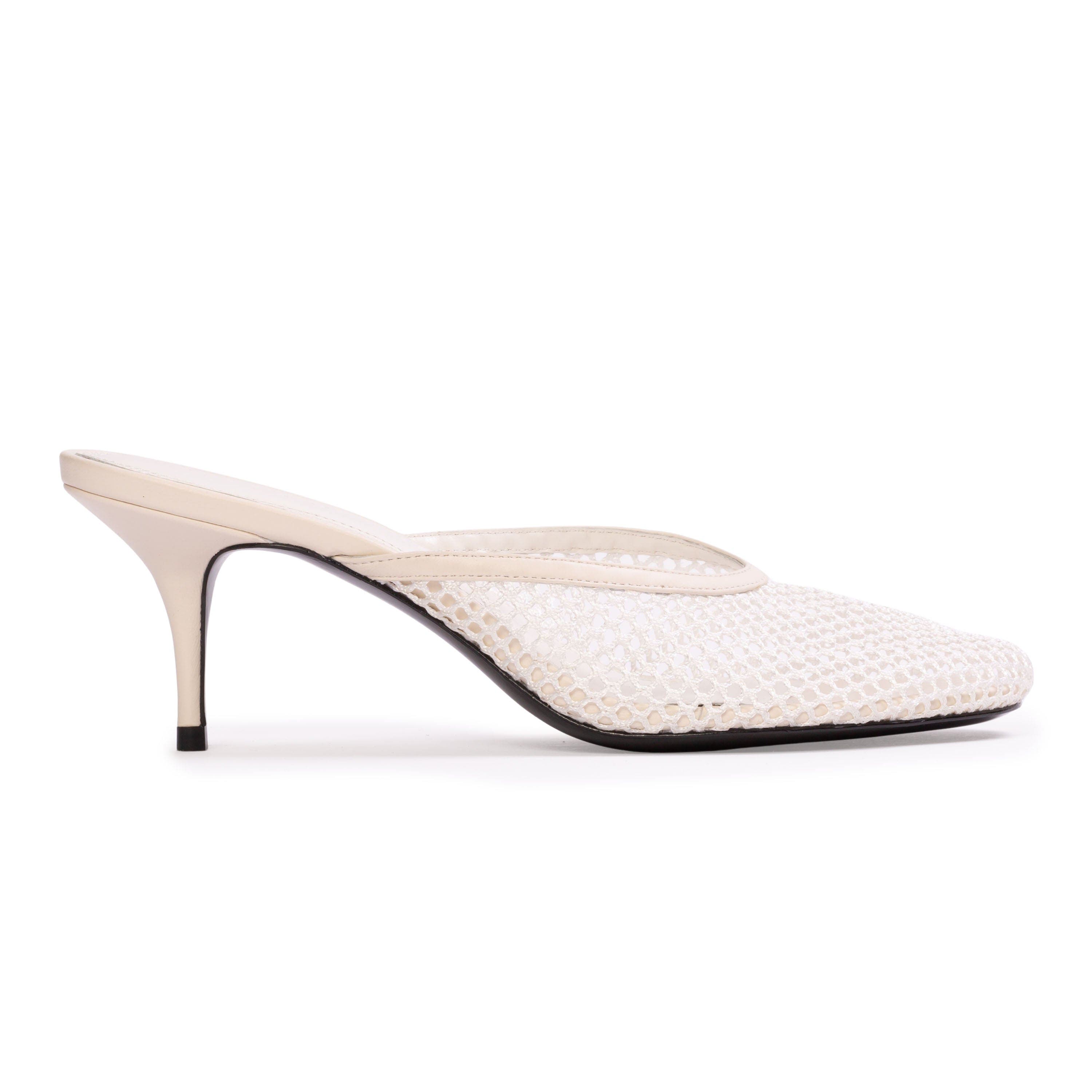 BLACK SUEDE STUDIO Giuly 65 Mule, Main, color, Coconut Leather/Mesh