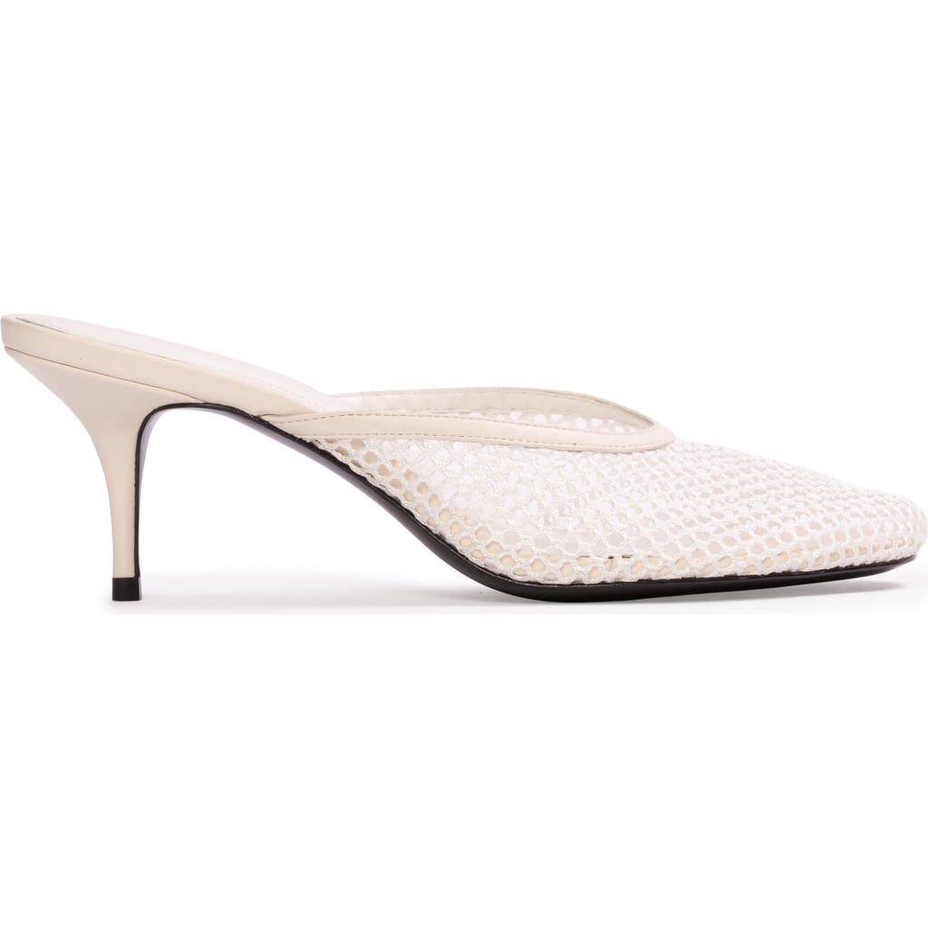 BLACK SUEDE STUDIO Giuly 65 Mule in Coconut Leather/mesh at Nordstrom, Size 39