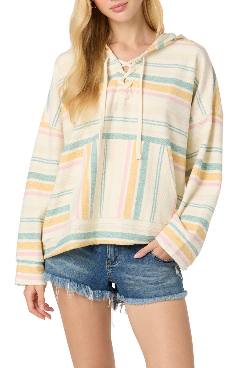 O'Neill Solstice Stripe French Terry Hoodie, Alternate, color, 
