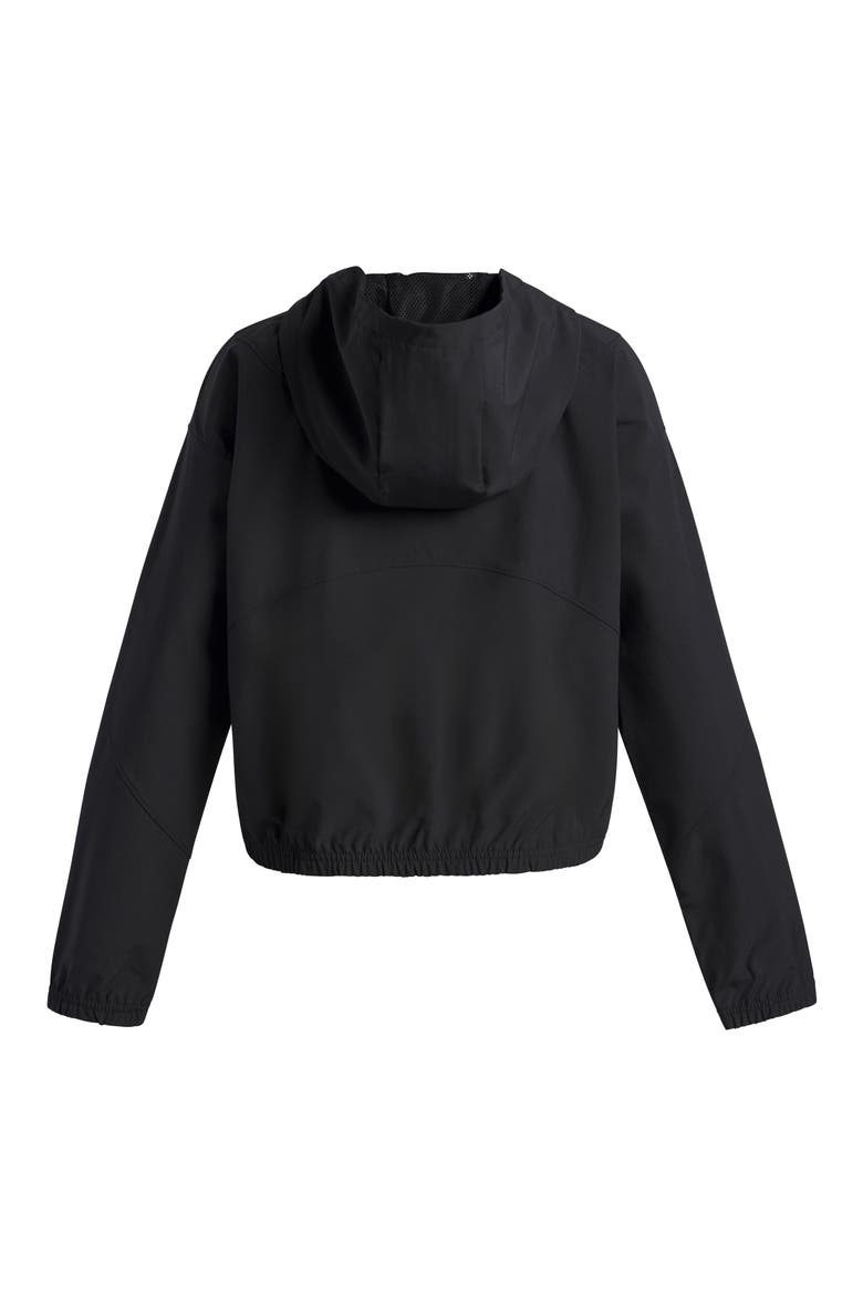 Kids' Rival Woven Water Repellent Jacket, Alternate, color, 004 BLACK