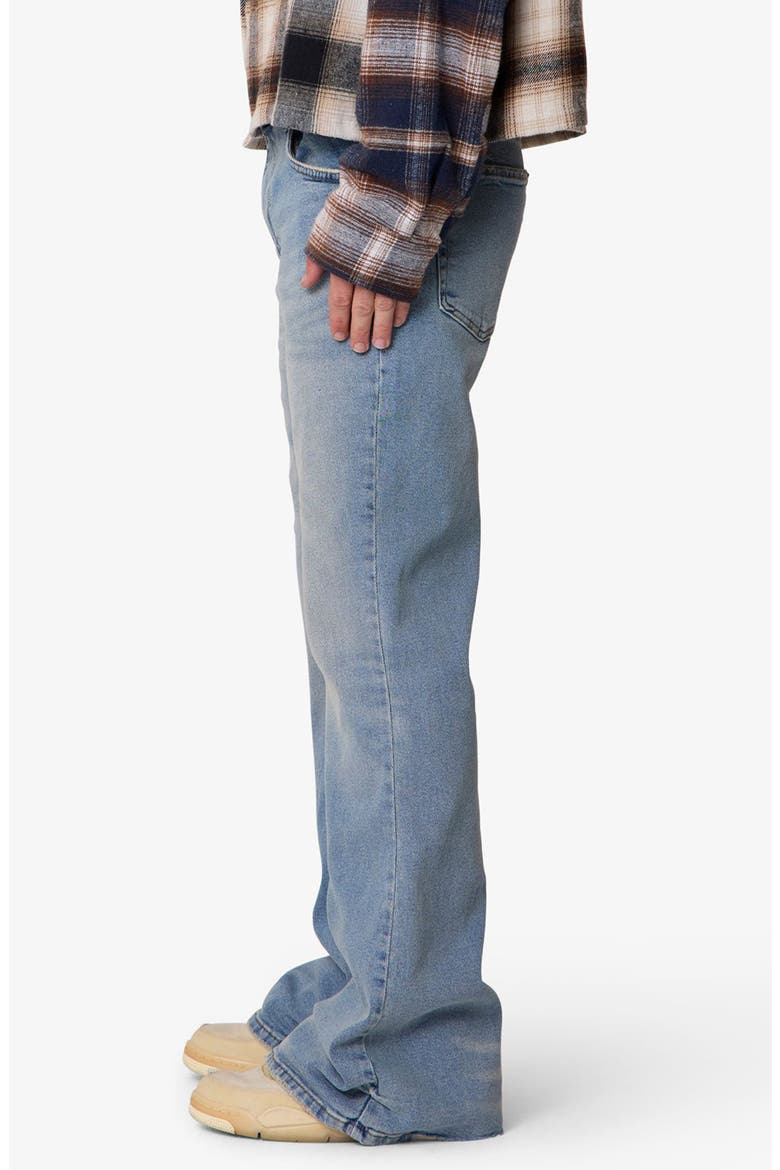 Super Flare Jeans, Alternate, color, WESTERN BLUE
