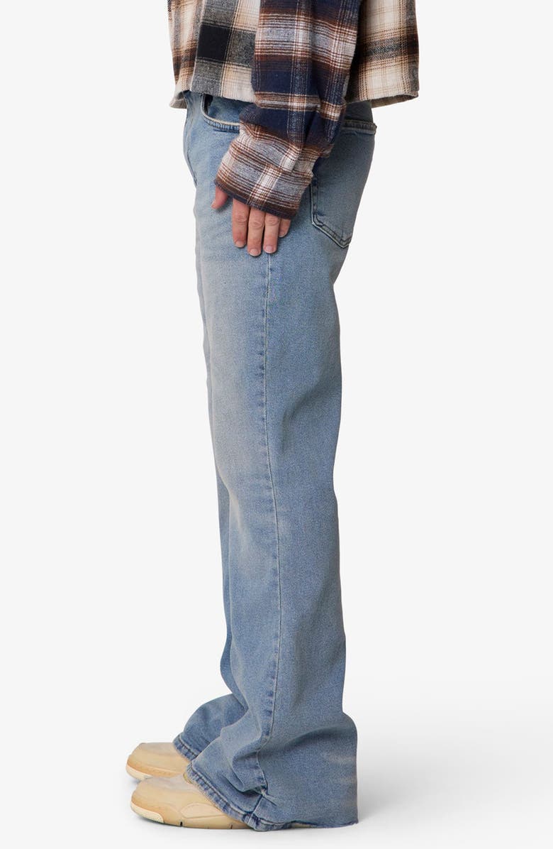 mnml Super Flare Jeans, Alternate, color, 