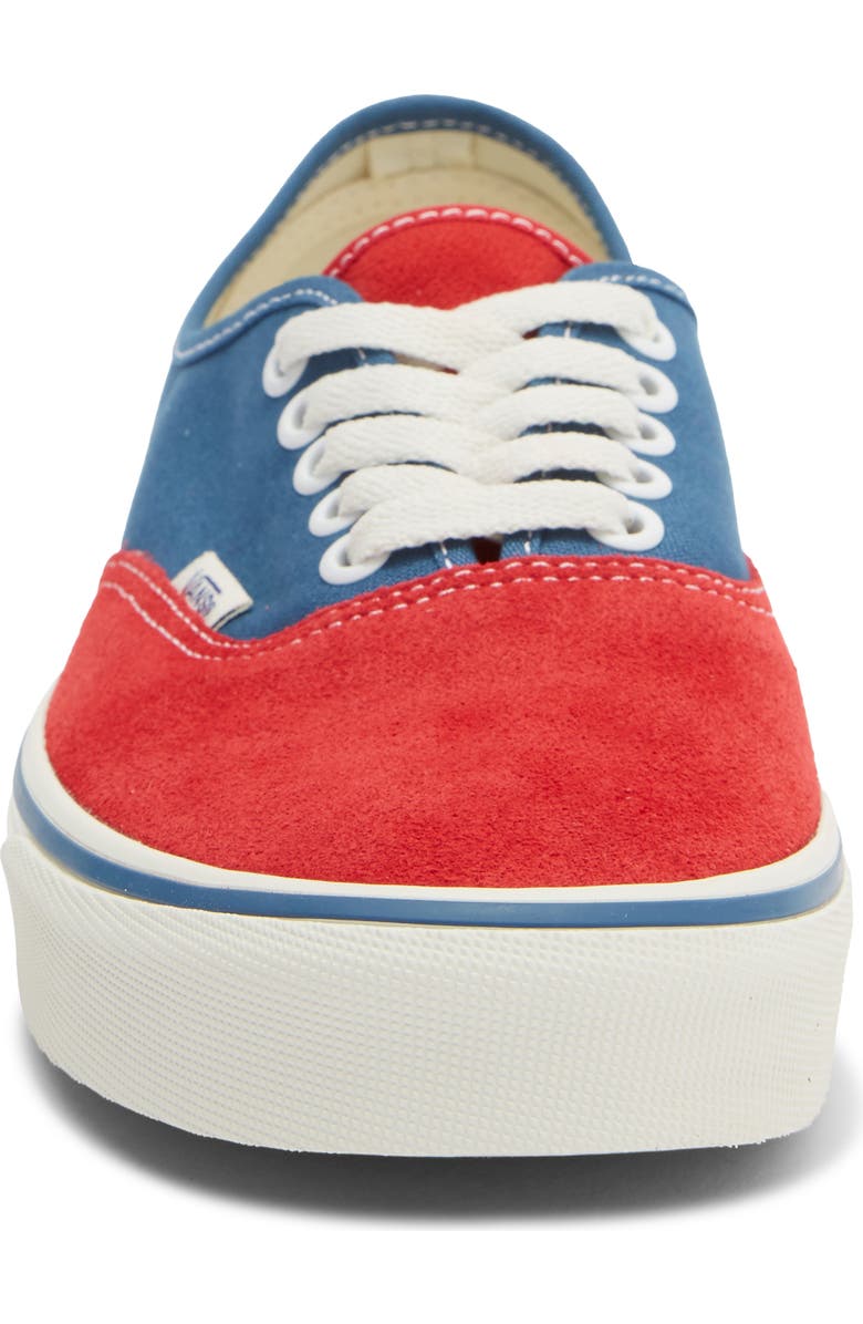 Vans Authentic Low Top Sneaker, Alternate, color, Primary Racing Red