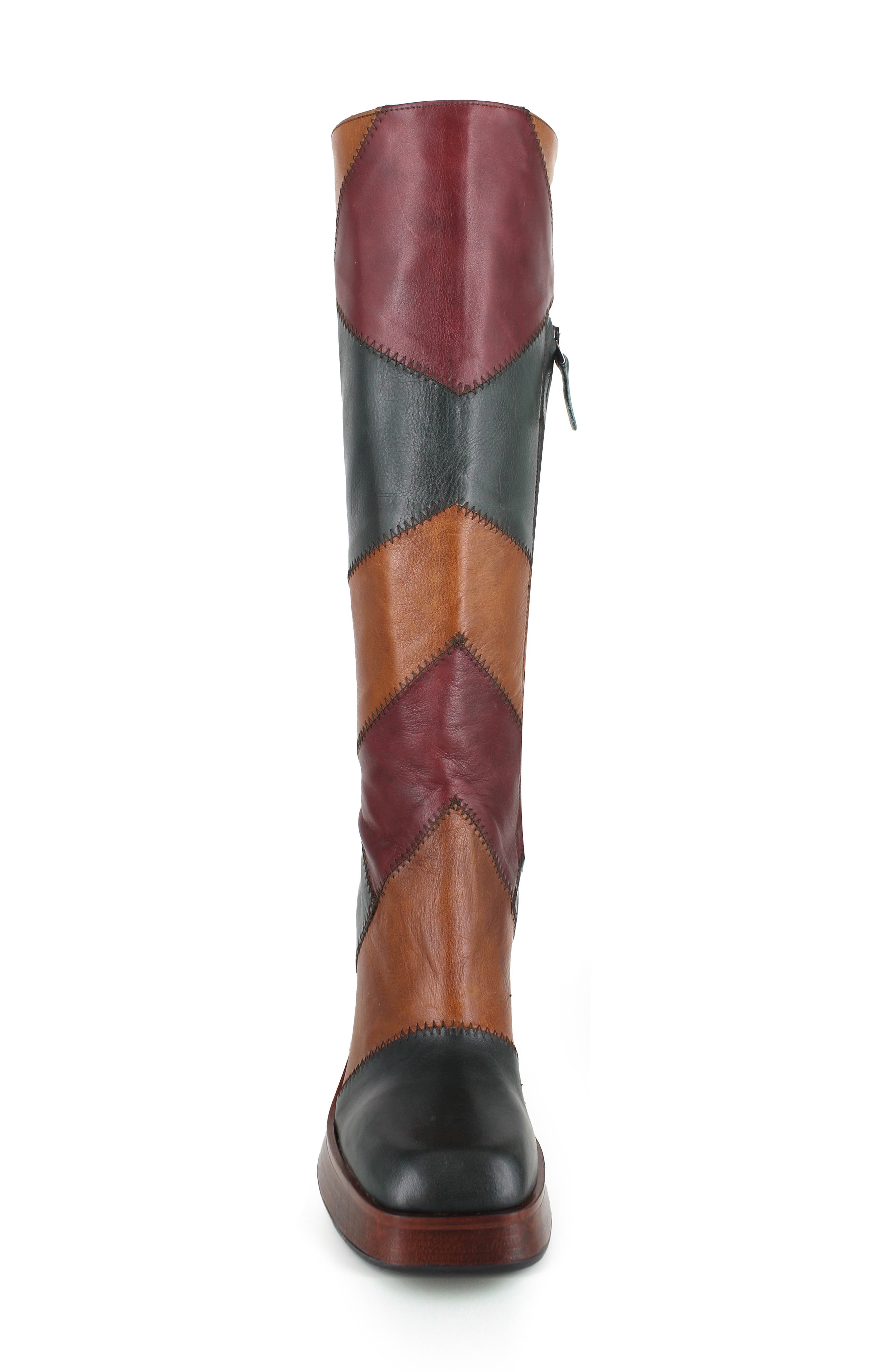 Leilani Knee High Boot, Alternate, color, BROWN