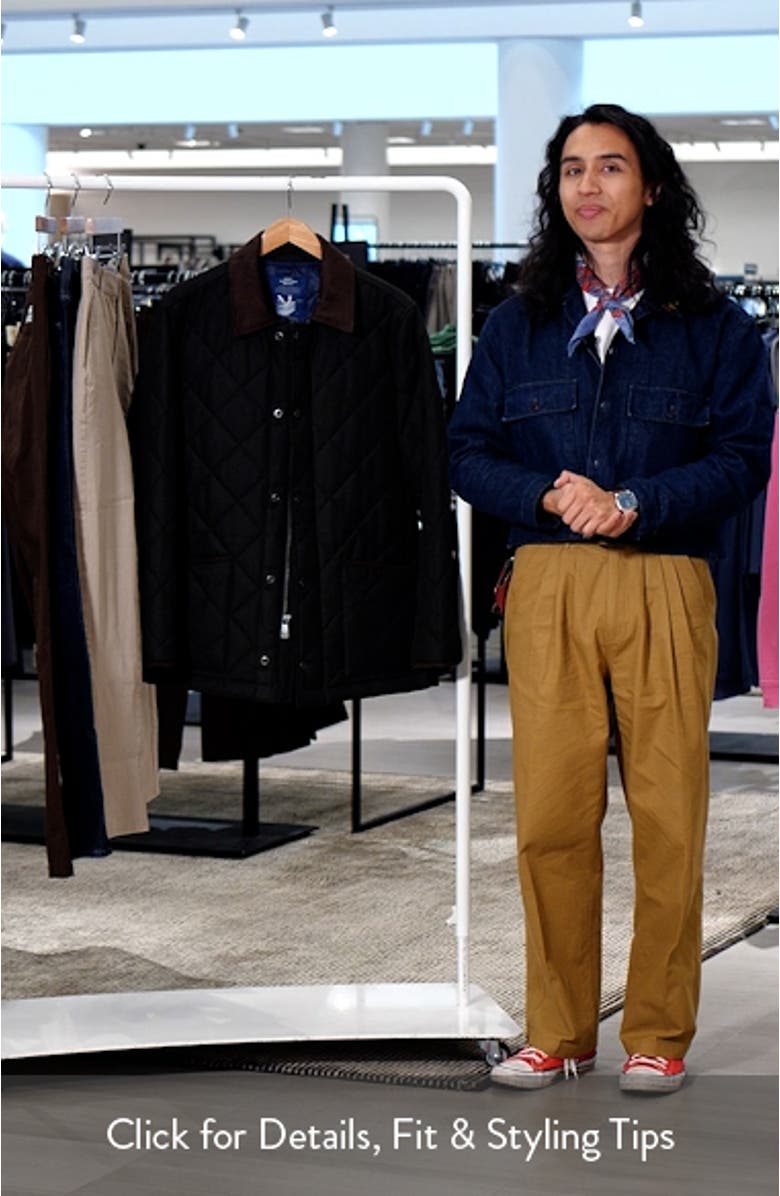 Evansville Water Resistant Quilted Jacket, sales video thumbnail