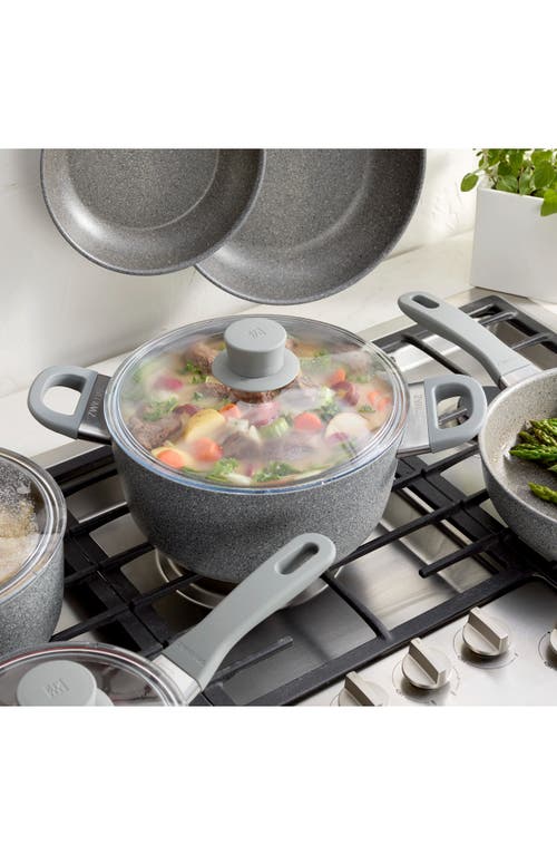 Zwilling Parma Plus 10-piece Nonstick Cookware Set In Gray