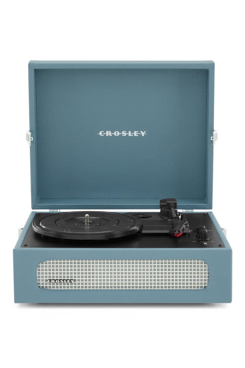 Voyager Record Player, Main, color, BLUE TONES