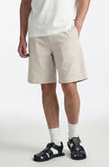 Brooklyn Industries Moonstruck Flat Front Stretch Cotton Chino Shorts