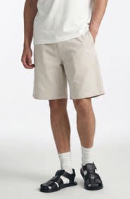 Brooklyn Industries Moonstruck Flat Front Stretch Cotton Chino Shorts