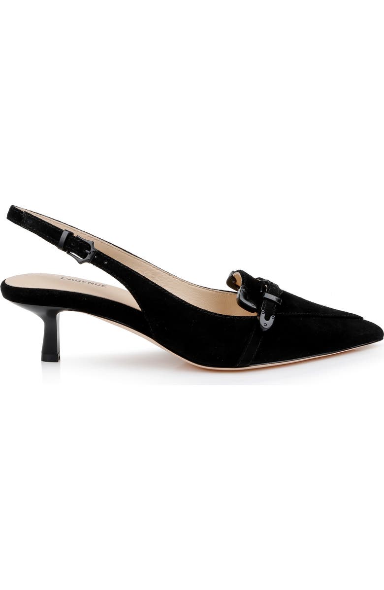 L'AGENCE Brigitte Slingback Kitten Heel Pump, Alternate, color,