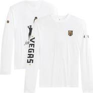 johnnie-O Men's johnnie-O White Vegas Golden Knights Adam Long Sleeve T-Shirt