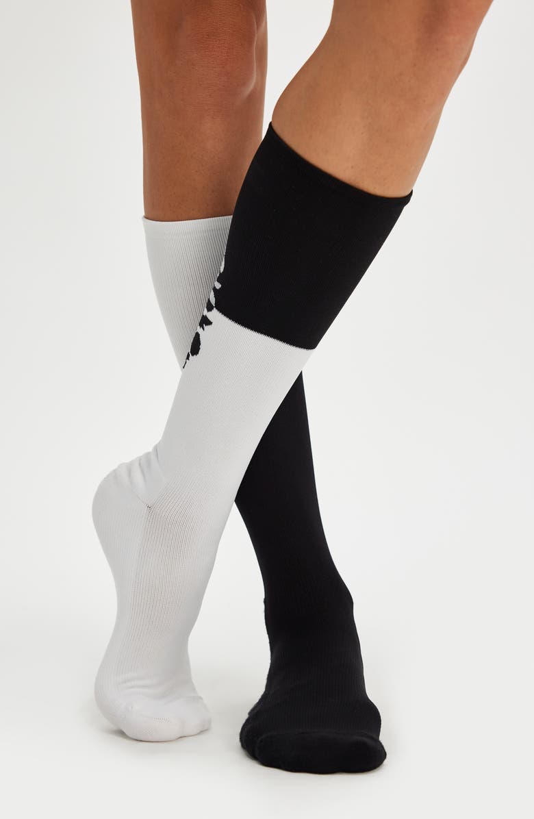 Free People FP Movement Buti Logo Colorblock Athletic Socks, Main, color,