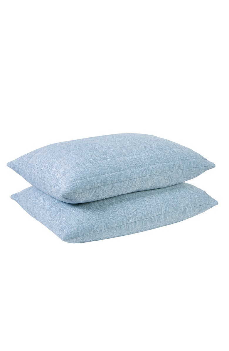 Allied Home Below Zero Quilted Cooling Pillow, Alternate, color, Blue