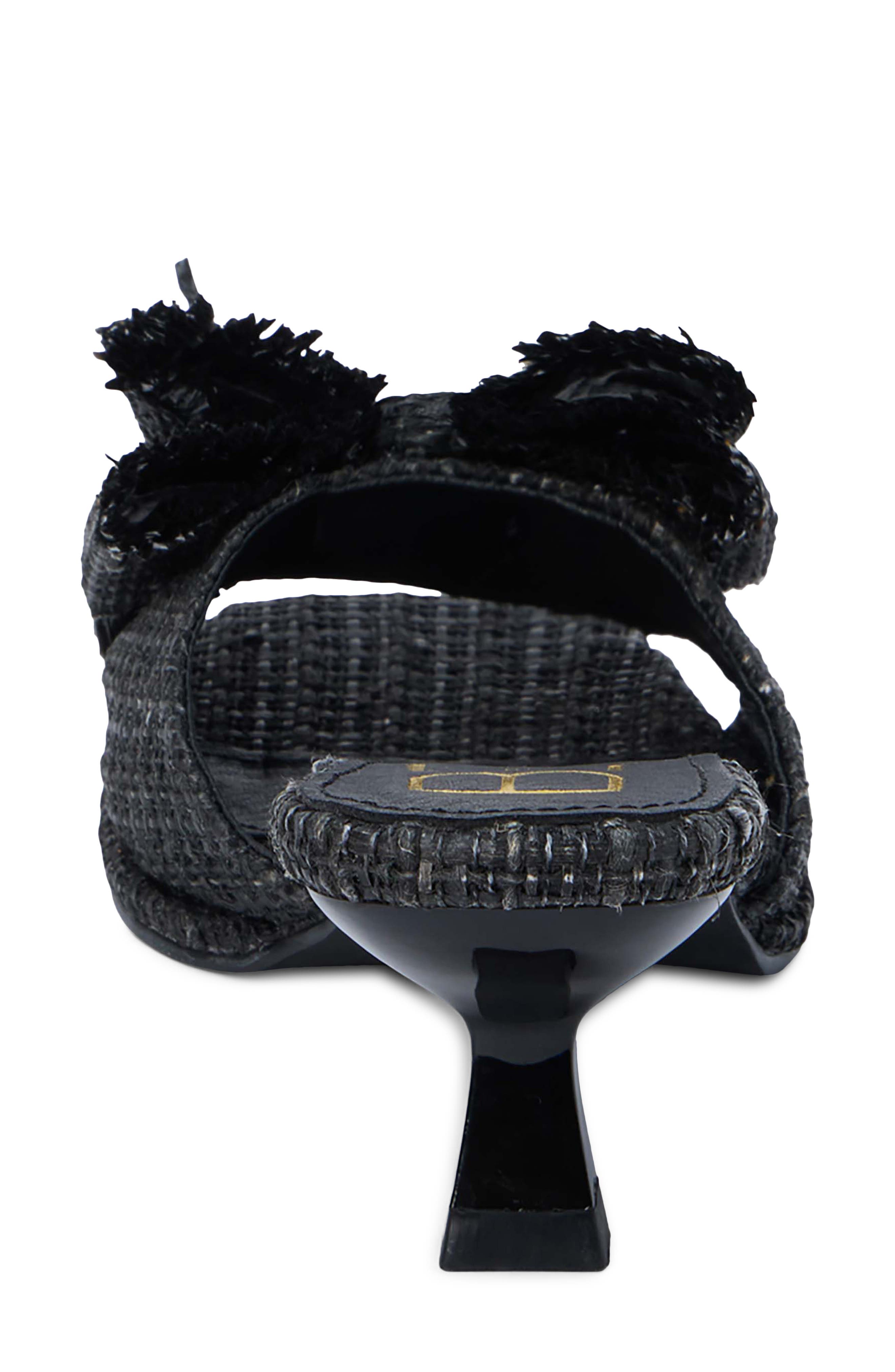 BEACH BY MATISSE Penelope Kitten Heel Slide Sandal, Alternate, color, Black